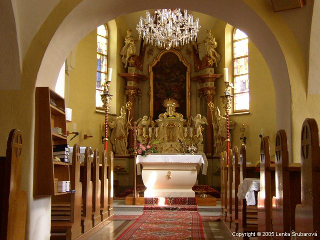 Interi�r kostela