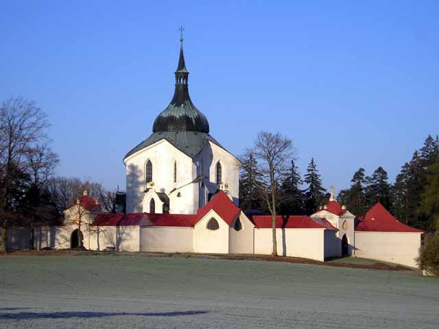 kostel sv. Jana Nepomuckho na Zelen Hoe